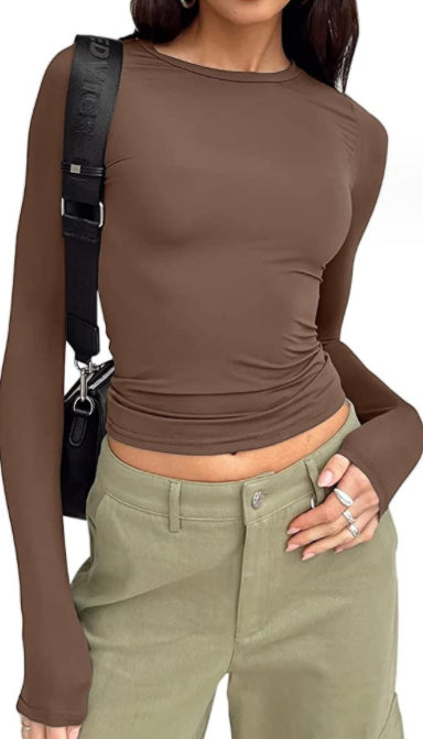 Slim Fit Long Sleeve Shirt | Women&