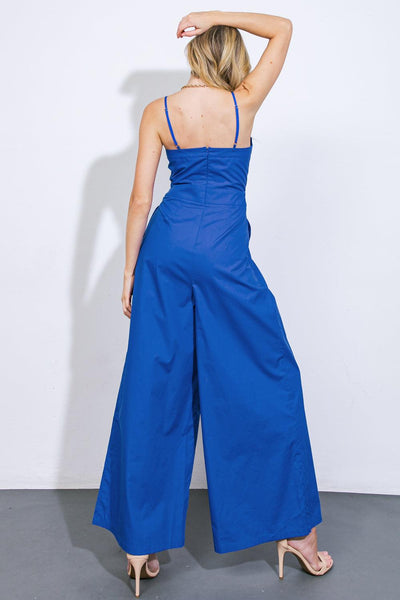 A BEAUTIFUL FEELING WOVEN JUMPSUIT