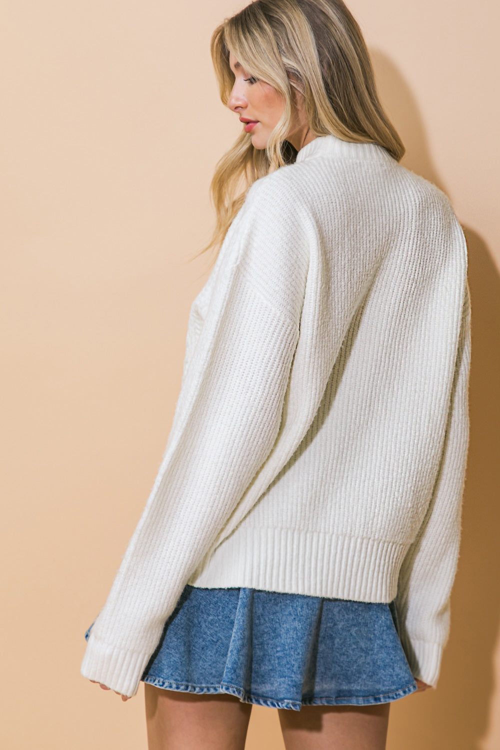 SIMPLE SOLUTIONS SWEATER TOP