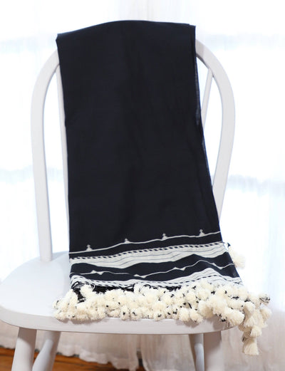 Black Kutch Scarf