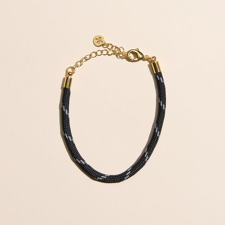 Black Minimalist Cord Bracelet