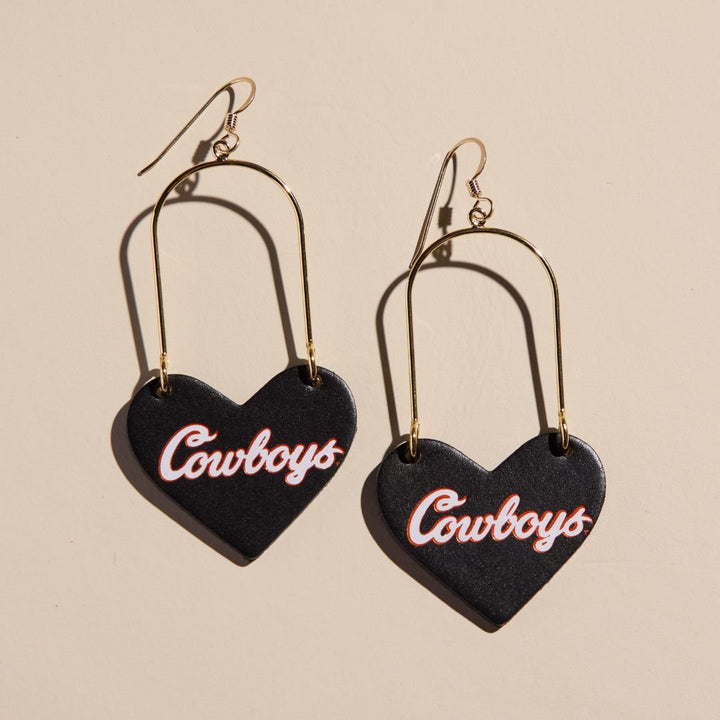Black Oklahoma State University Cowboys Heartthrobs