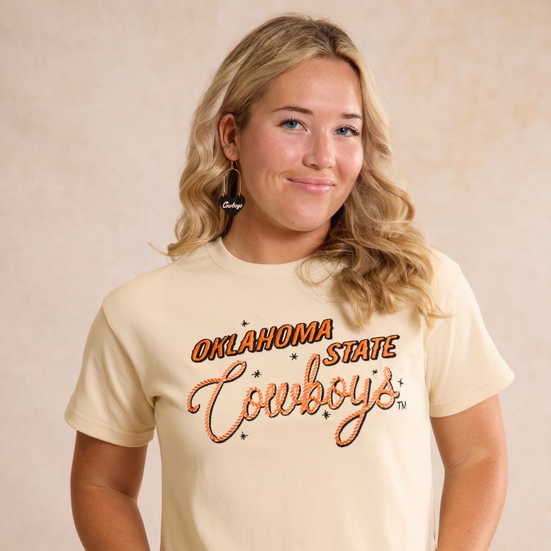 Black Oklahoma State University Cowboys Heartthrobs