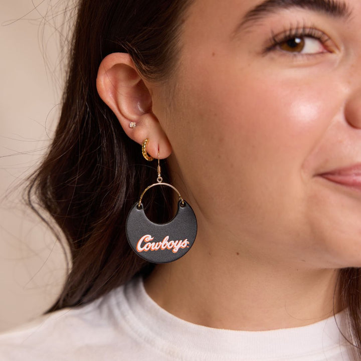 Black Oklahoma State University Cowboys Ninas