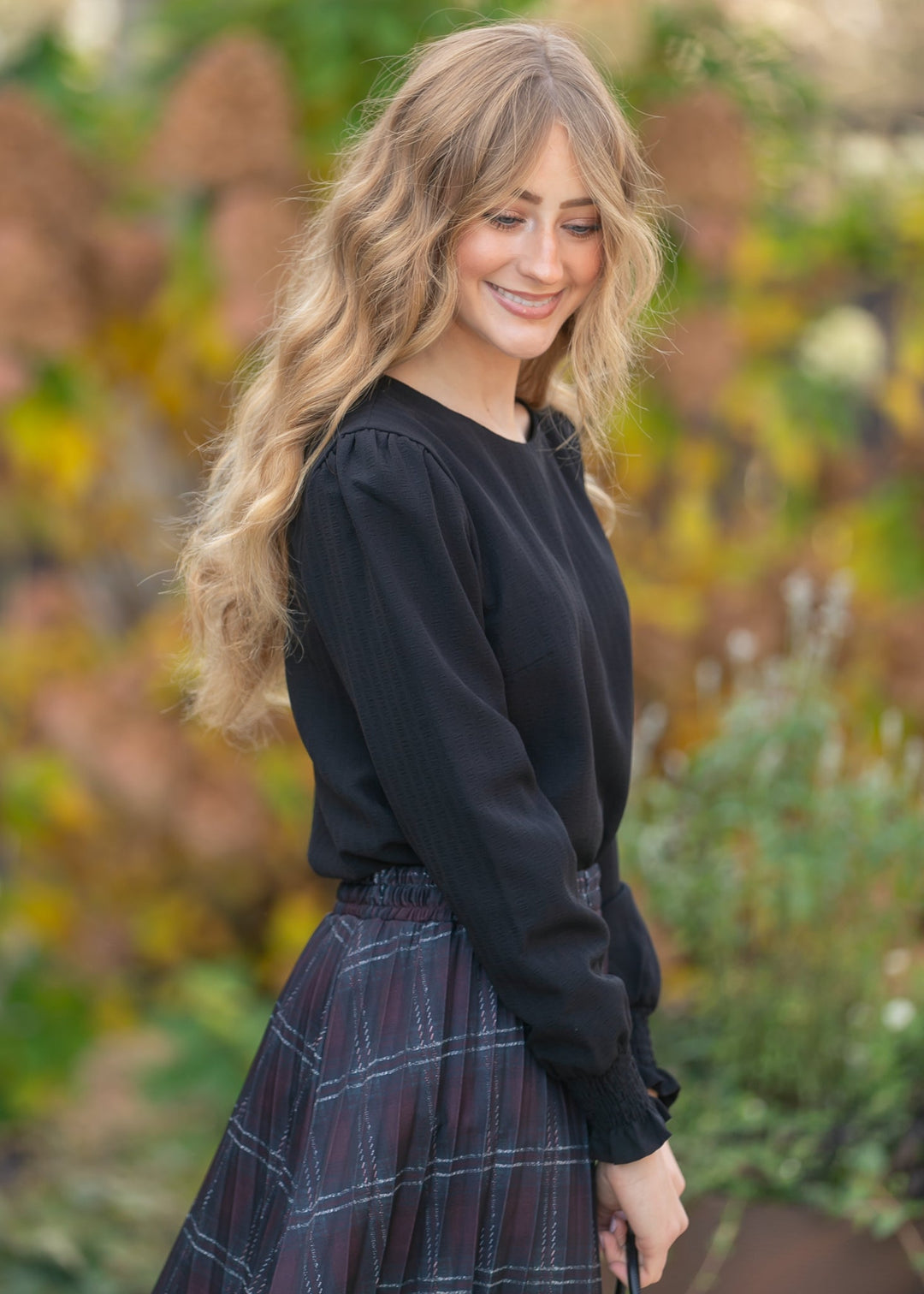 Blake Cinched Sleeve Blouse