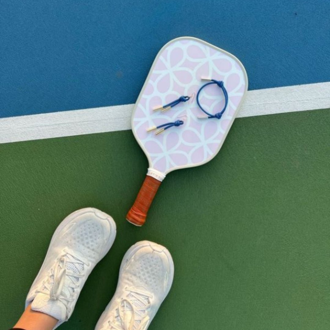 Blue Denver Cord Earring