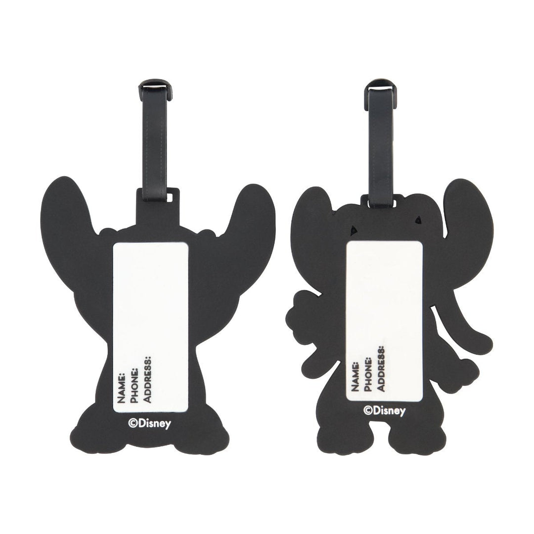Disney Lilo & Stitch Happy Stitch & Angel Luggage Tag Set – 2 Pack