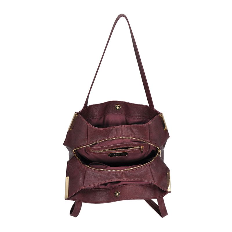 Elizabeth Triple Compartment Hobo