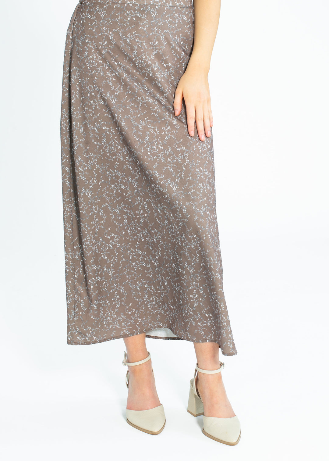 Braylyn Floral Midi Skirt