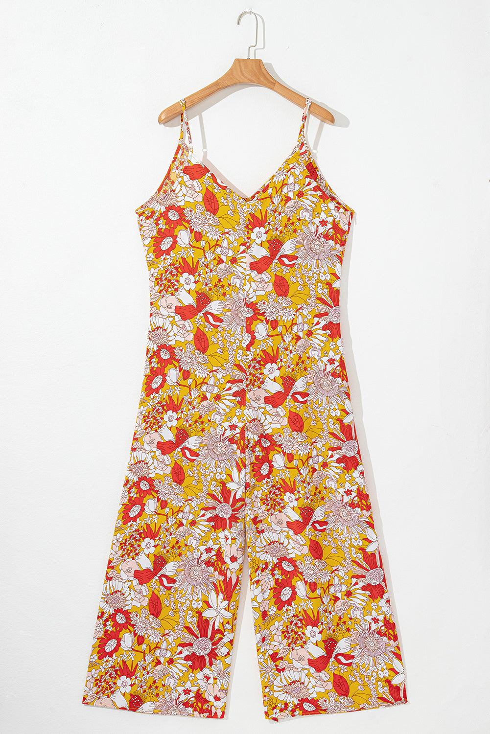 Navy Wide Leg Sleeveless Jumpsuit