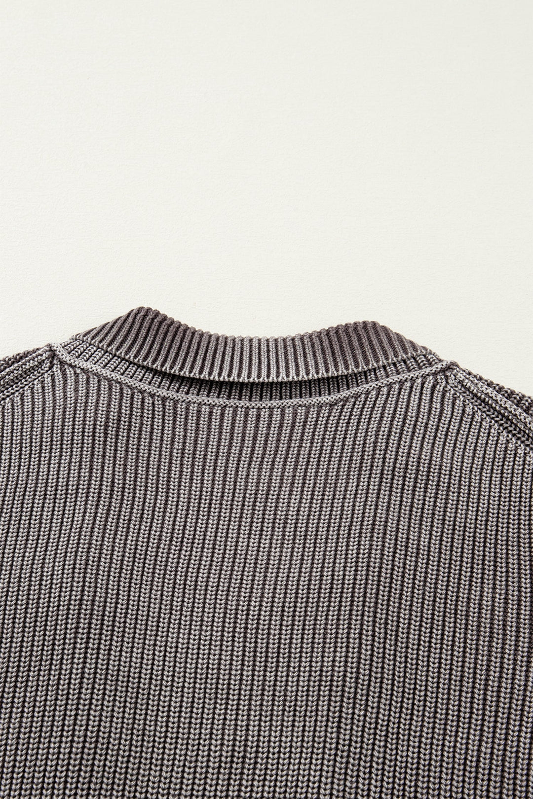 Sunny Patchwork Knit Open Sweater