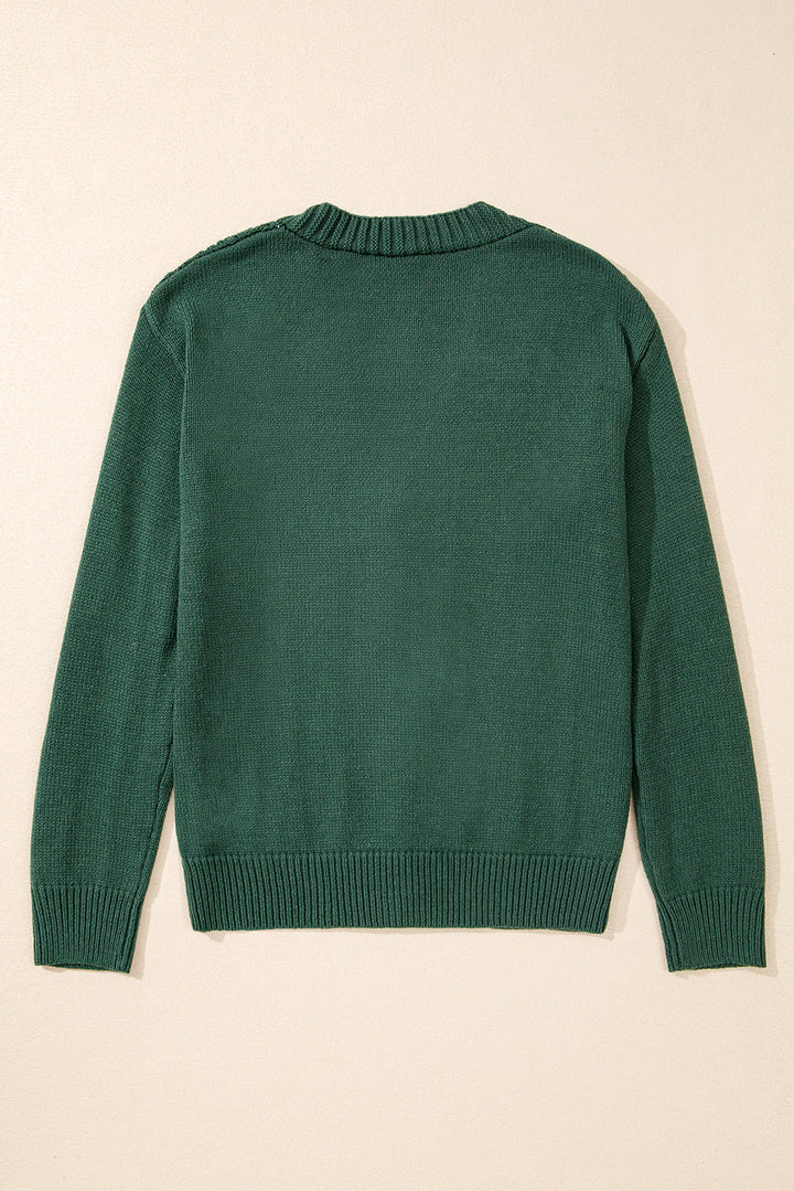 Laney Knit Drop Shoulder Sweater