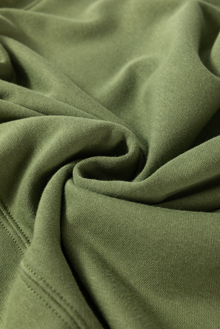 Ainsley Crisscross Stitching Loose Sweatshirt