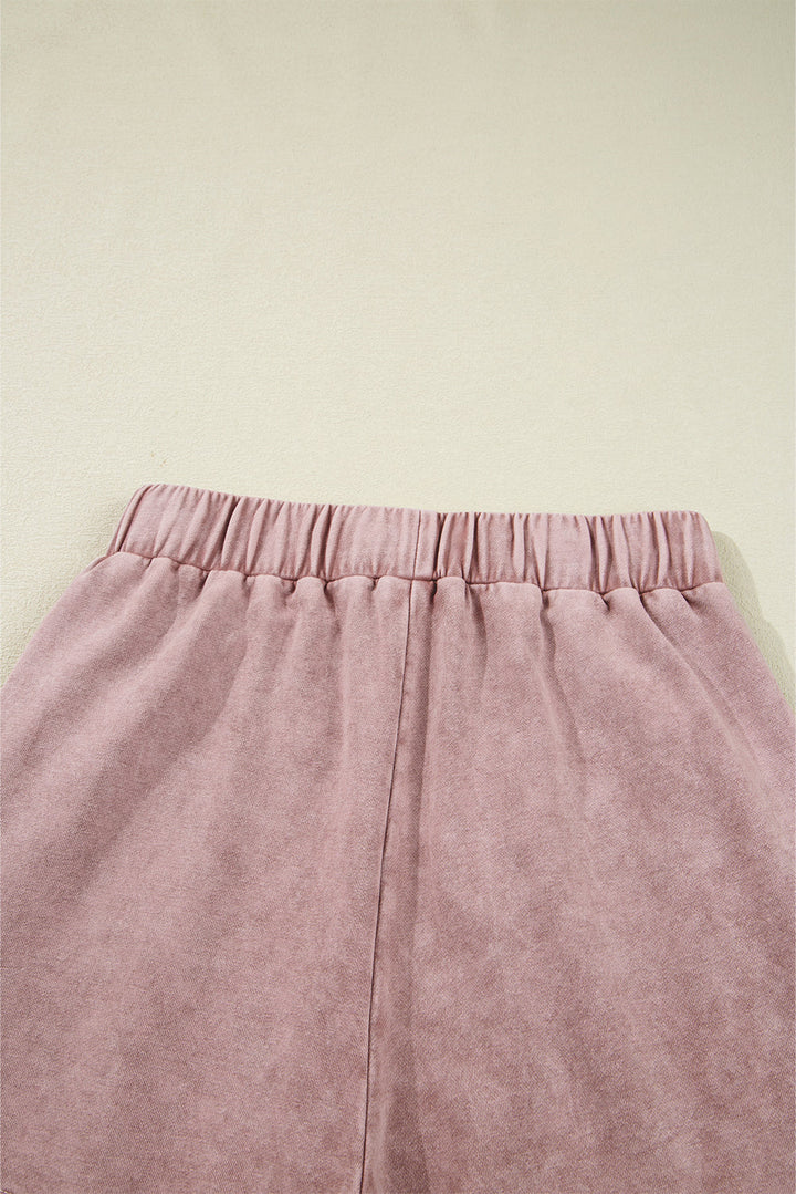 Murphy Leg Patchwork Drawstring Pants