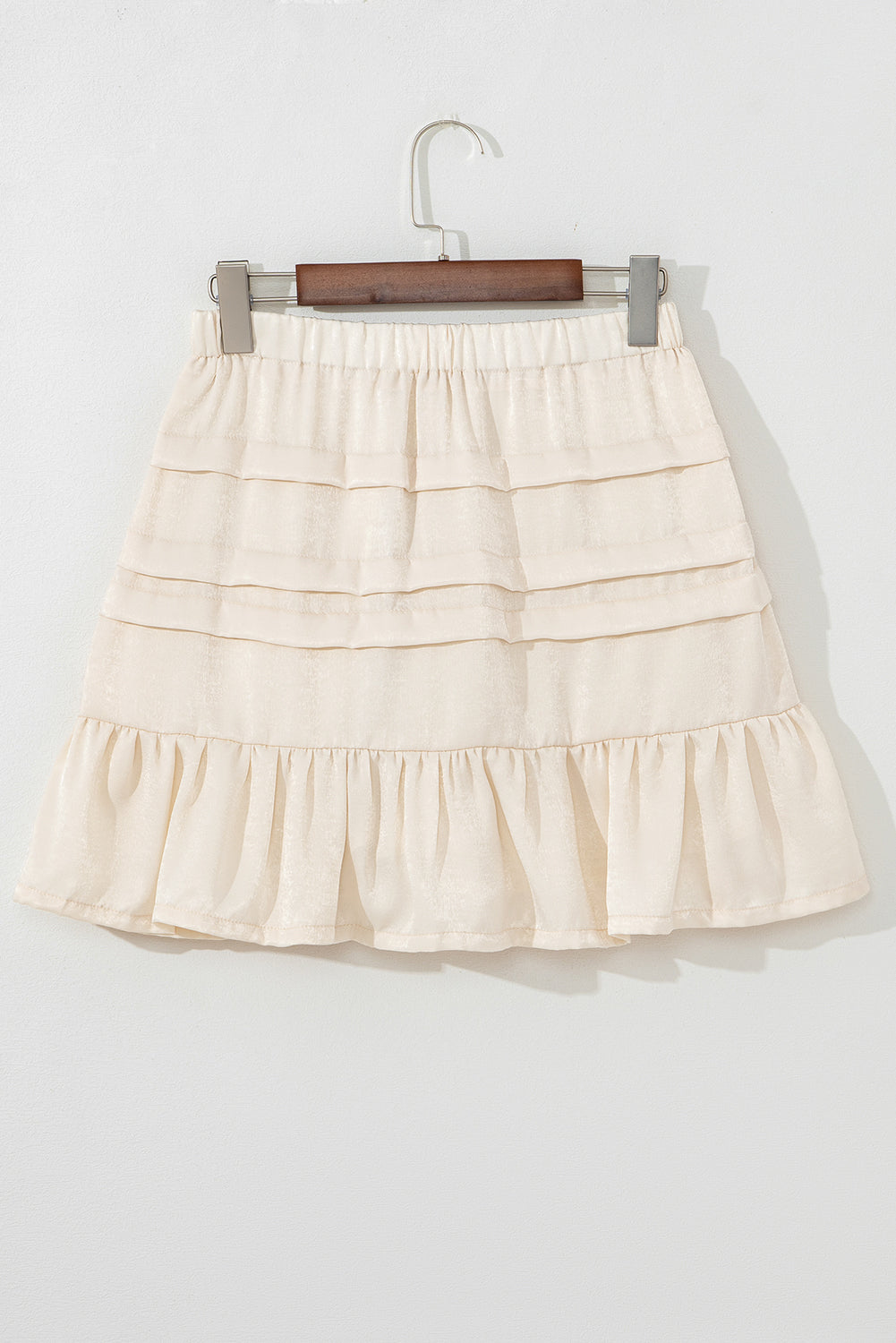 Chana Elastic Waist Mini Skirt