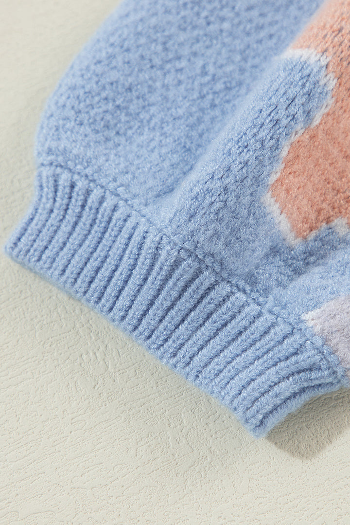 Zelda Drop Shoulder Knitted Sweater