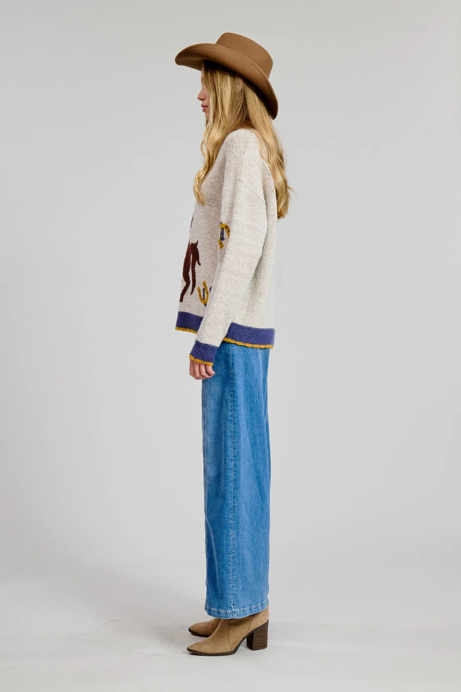 FLAT WHITE | Prairie Ride Sweater Pullover