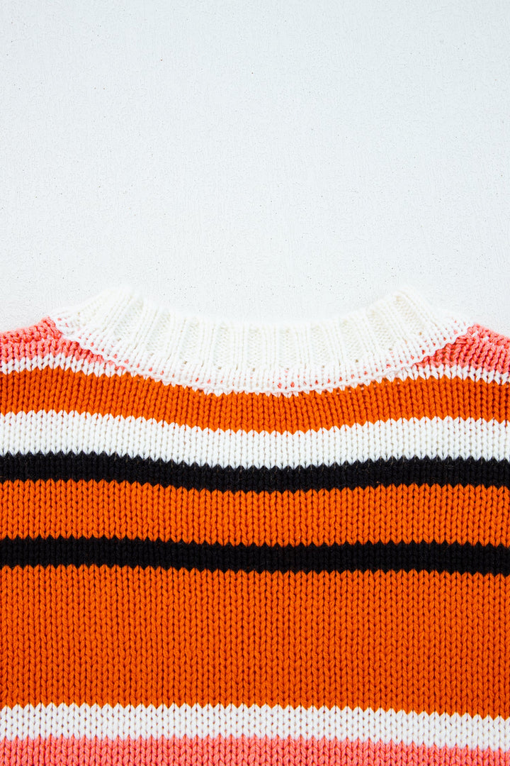 Mirissa Shoulder Cropped Pullover Sweater