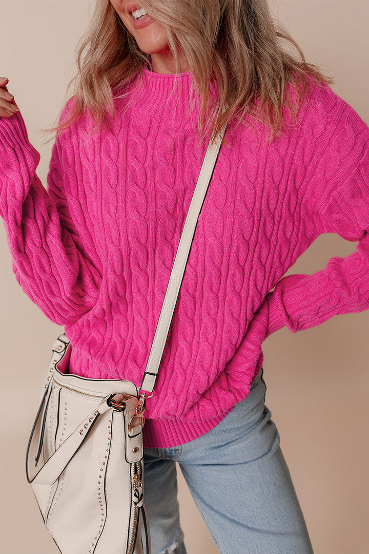 Lola High Drop Shoulder Sweater