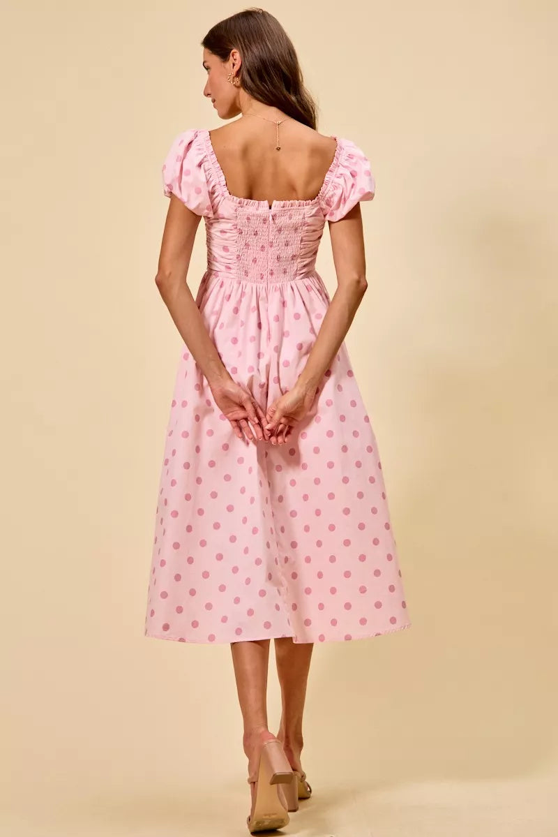 Strawberry Fields Midi Dress