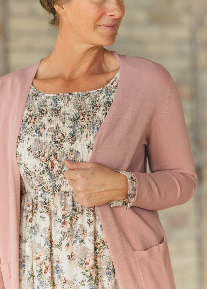 Cally Open Front Cardigan - FINAL SALE