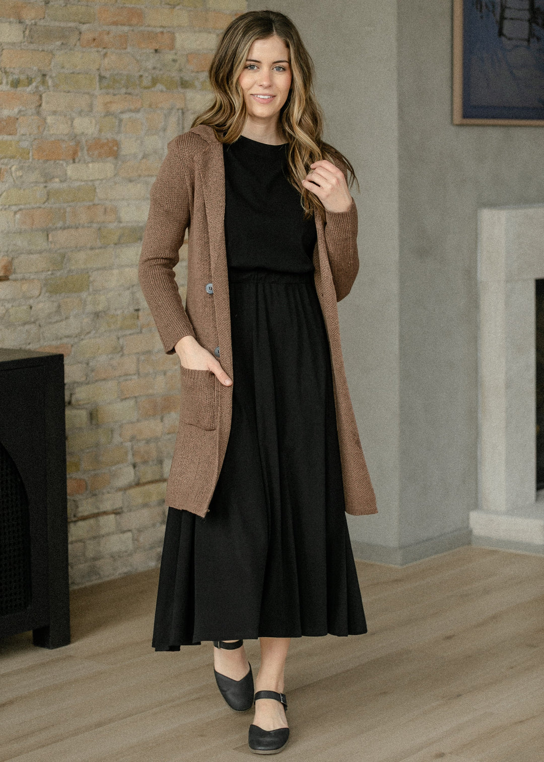 Casey Cap Sleeve Midi Dress