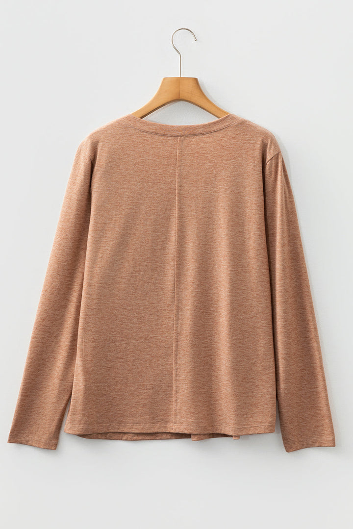 Zoe Sleeve T Shirt Long Sleeve Top