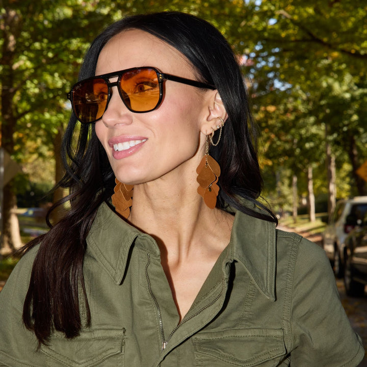 Chestnut Suede Florence