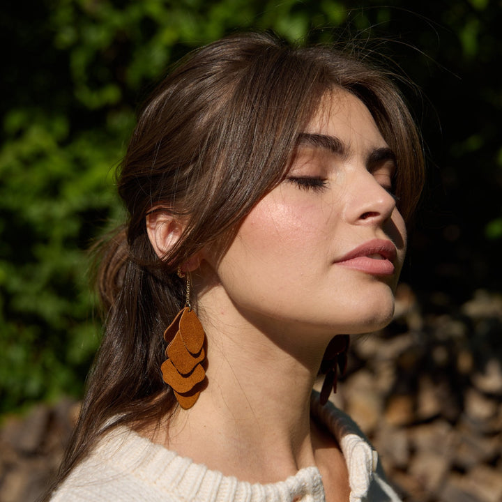 Chestnut Suede Florence