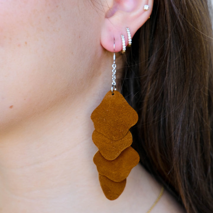 Chestnut Suede Florence