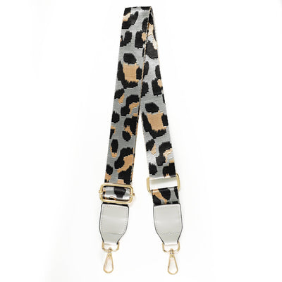 Kris Leopard Print Adjustable Bag Strap