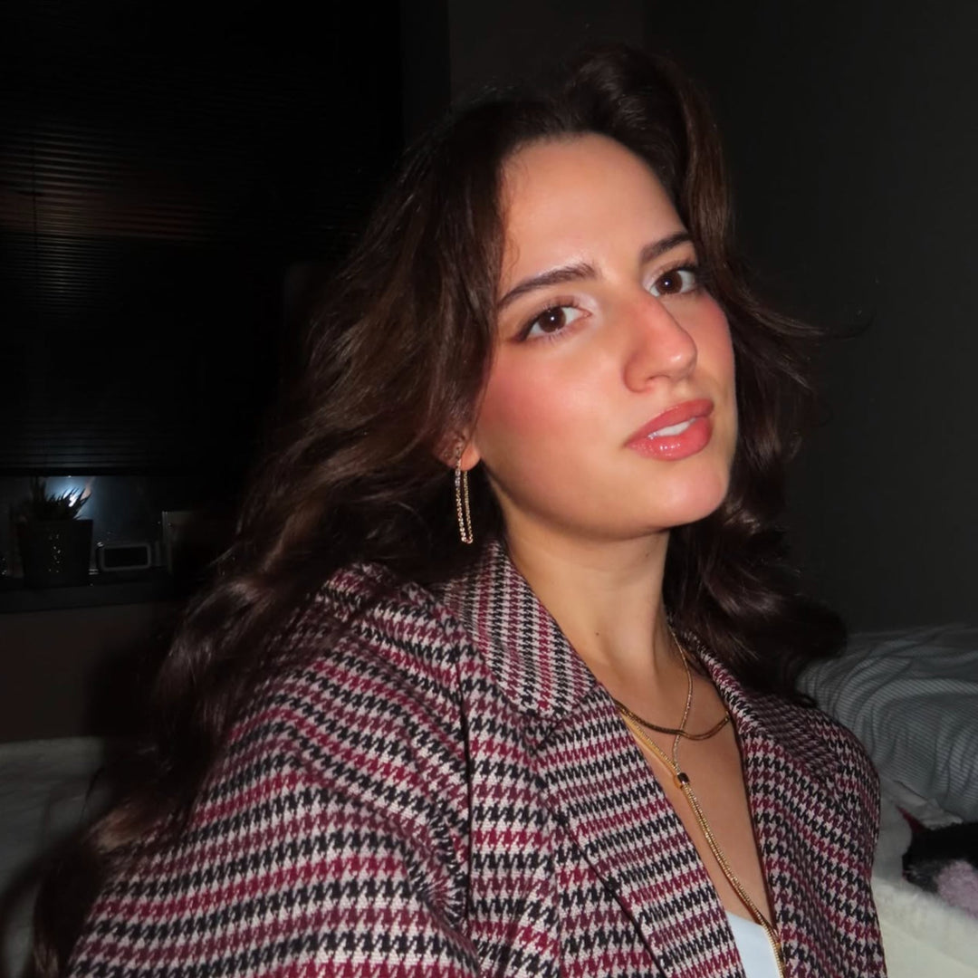 Clear Lucia Statement Earrings