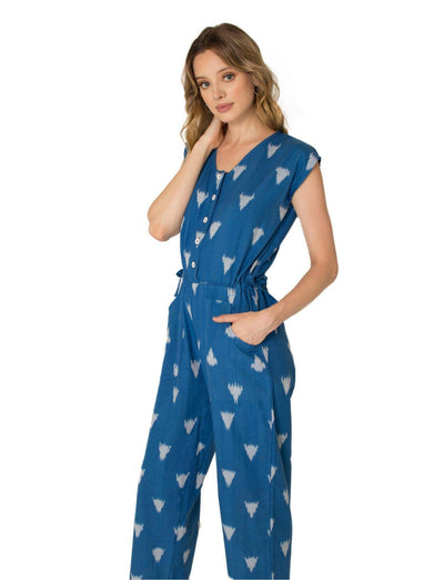 Cobalt Jumpsuit - FINAL SALE