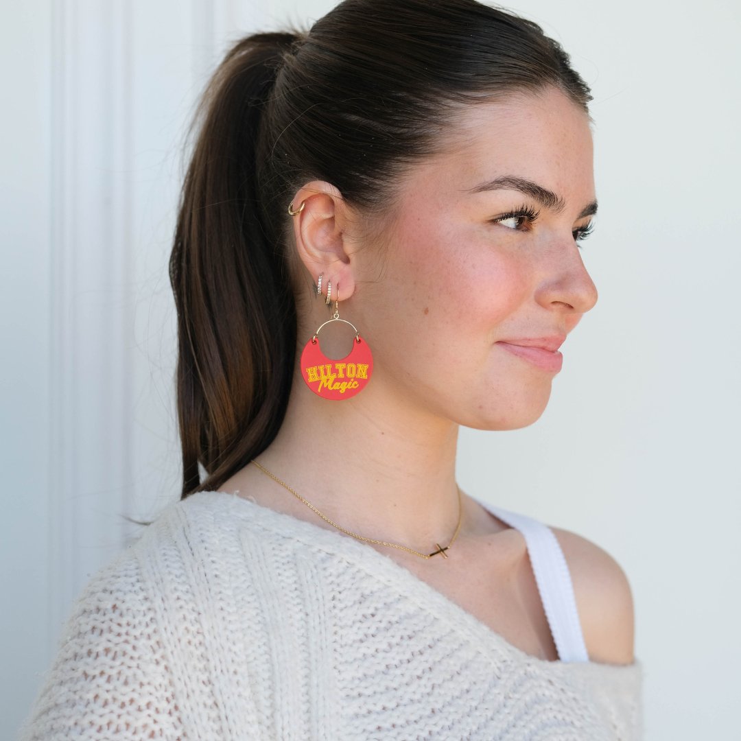 Cyclone Cardinal & Gold Iowa State University Hilton Magic Ninas