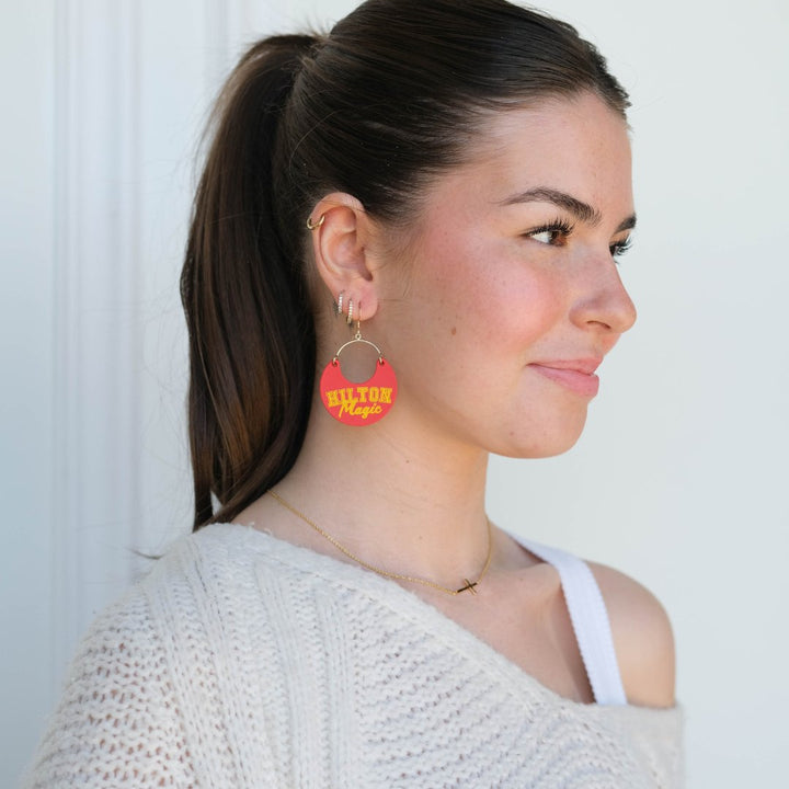 Cyclone Cardinal & Gold Iowa State University Hilton Magic Ninas