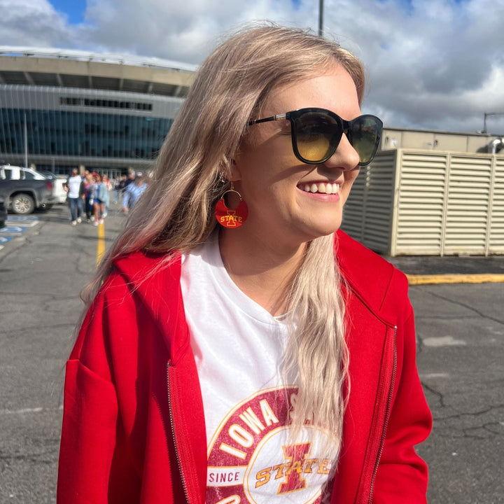 Cyclone Cardinal Iowa State University Ninas