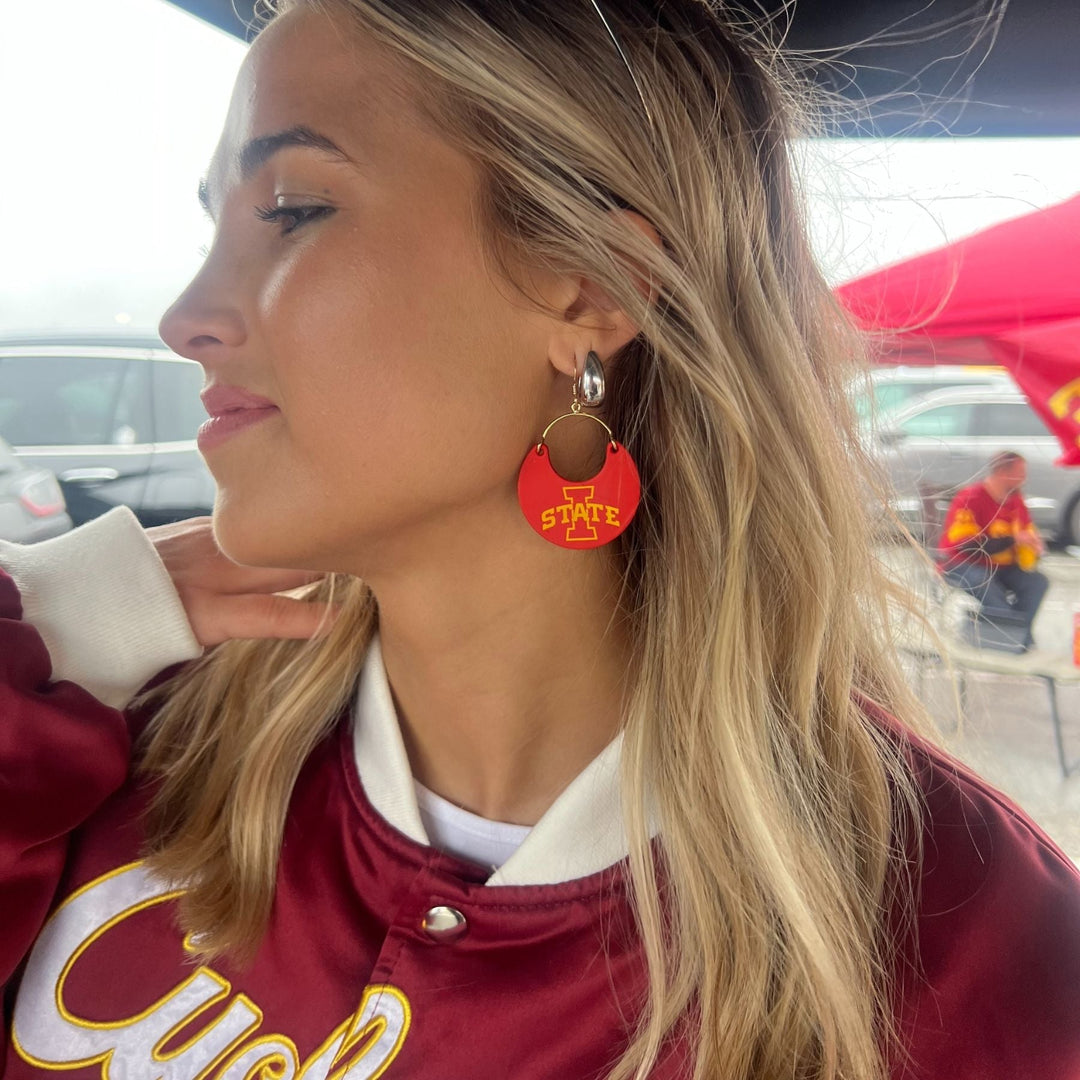 Cyclone Cardinal Iowa State University Ninas