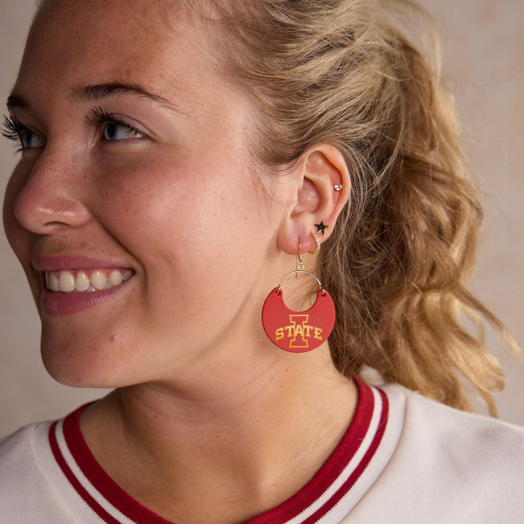 Cyclone Cardinal Iowa State University Ninas