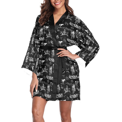 Ranch Life Women's Lounge Kimono Robe