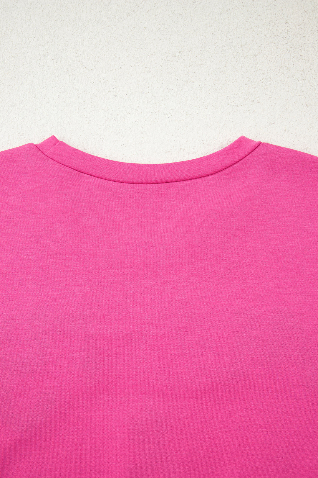 Rose Red Merry & Bright Christmas Letter Graphic Sweatshirt