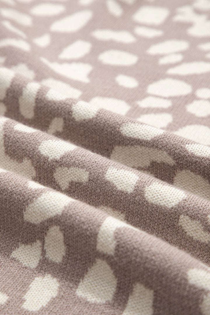 Avery Trim Drop Shoulder Sweater