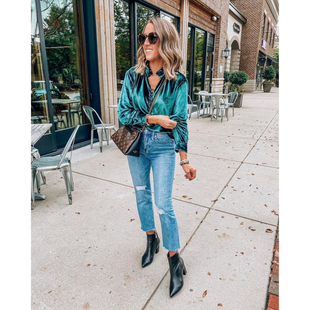 Solid Color Midi Dress | Relaxed Fit Women&