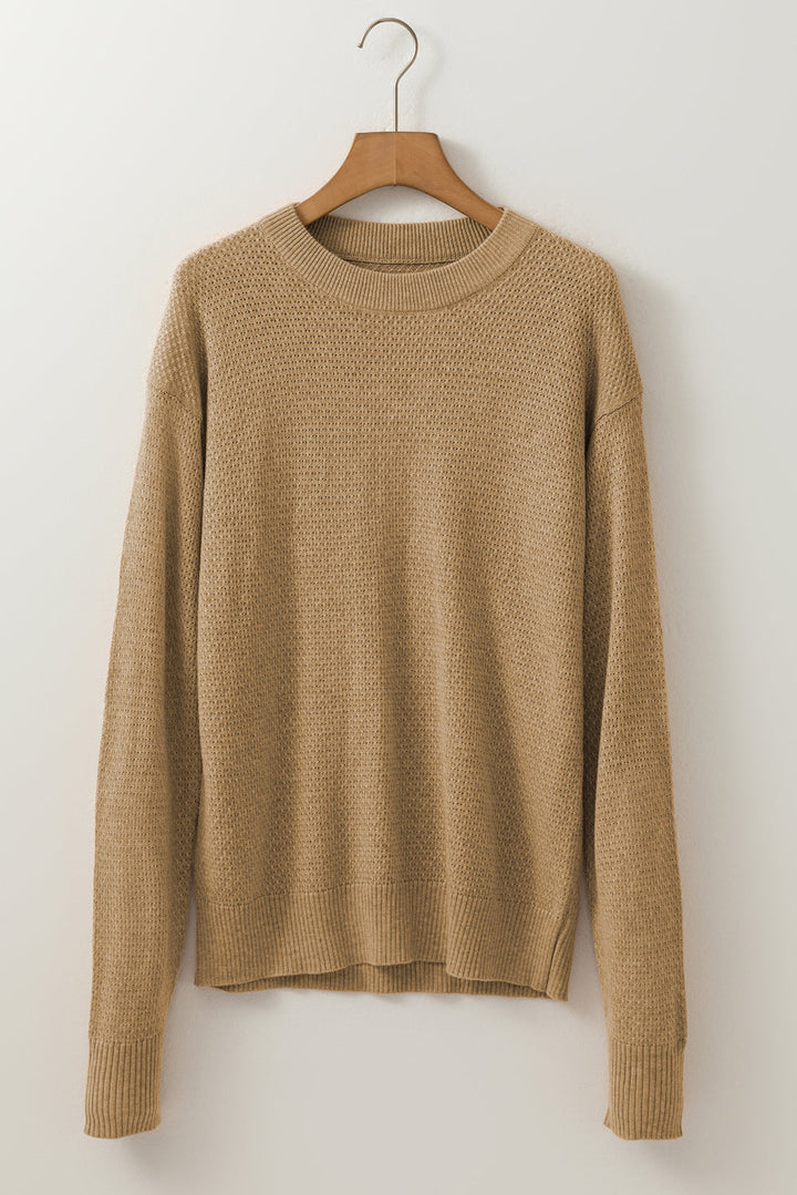 Nina Knit Casual Fitted Sweater