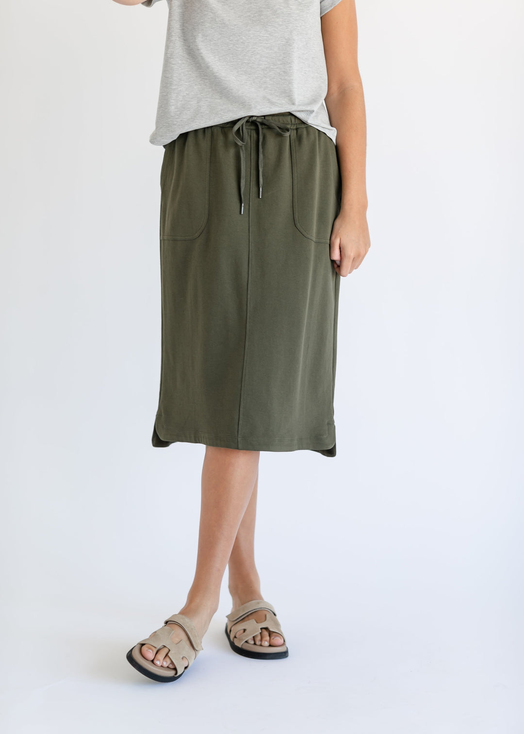 Dani Everyday Midi Skirt