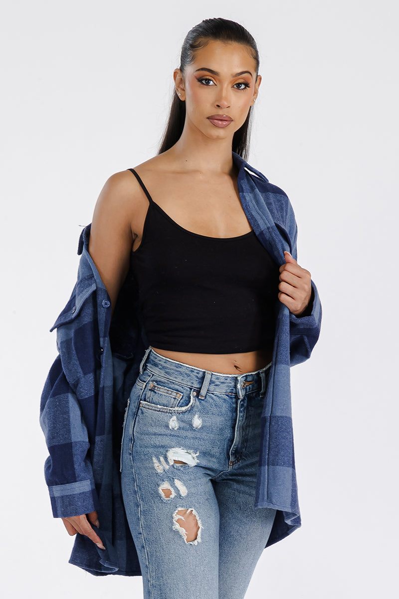 Boyfriend Oversized Soft Flannel Shacket