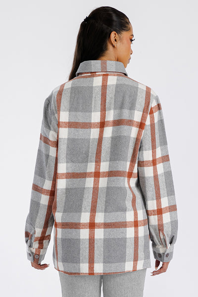 Boyfriend Oversized Soft Flannel Shacket