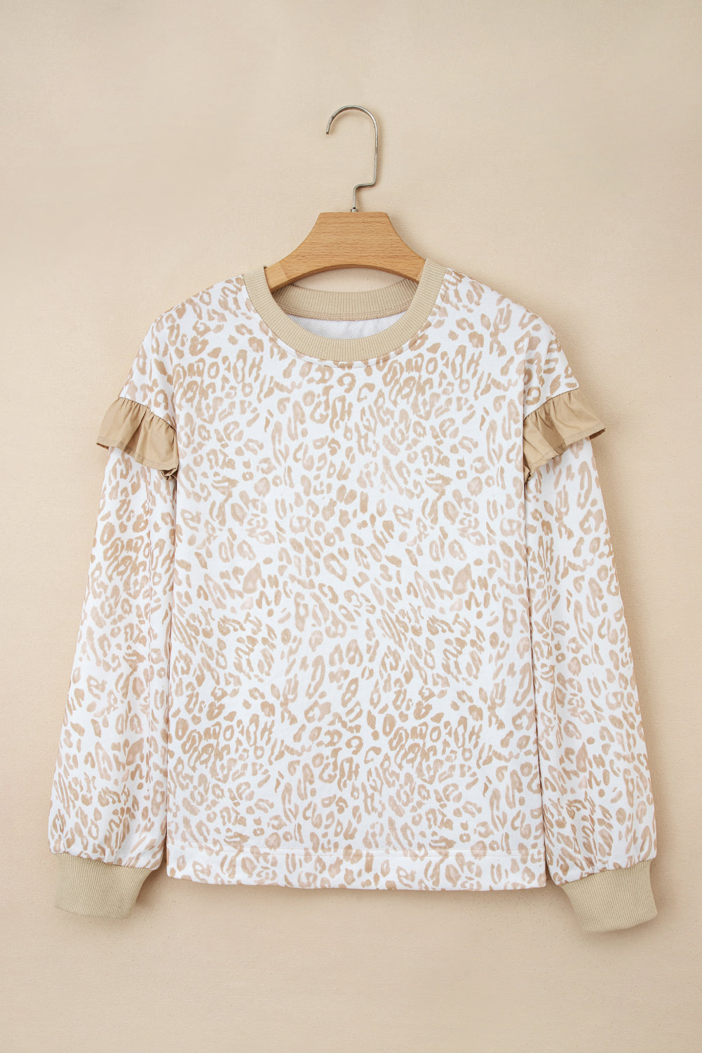 Aimee Detail Ribbed Trim Sweatshirt