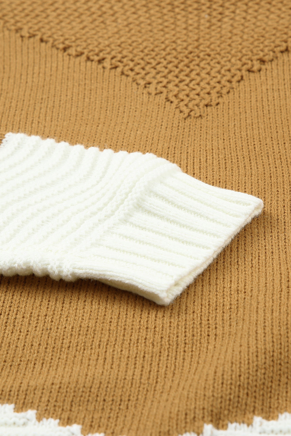 Avery tone Chevron Pullover Sweater