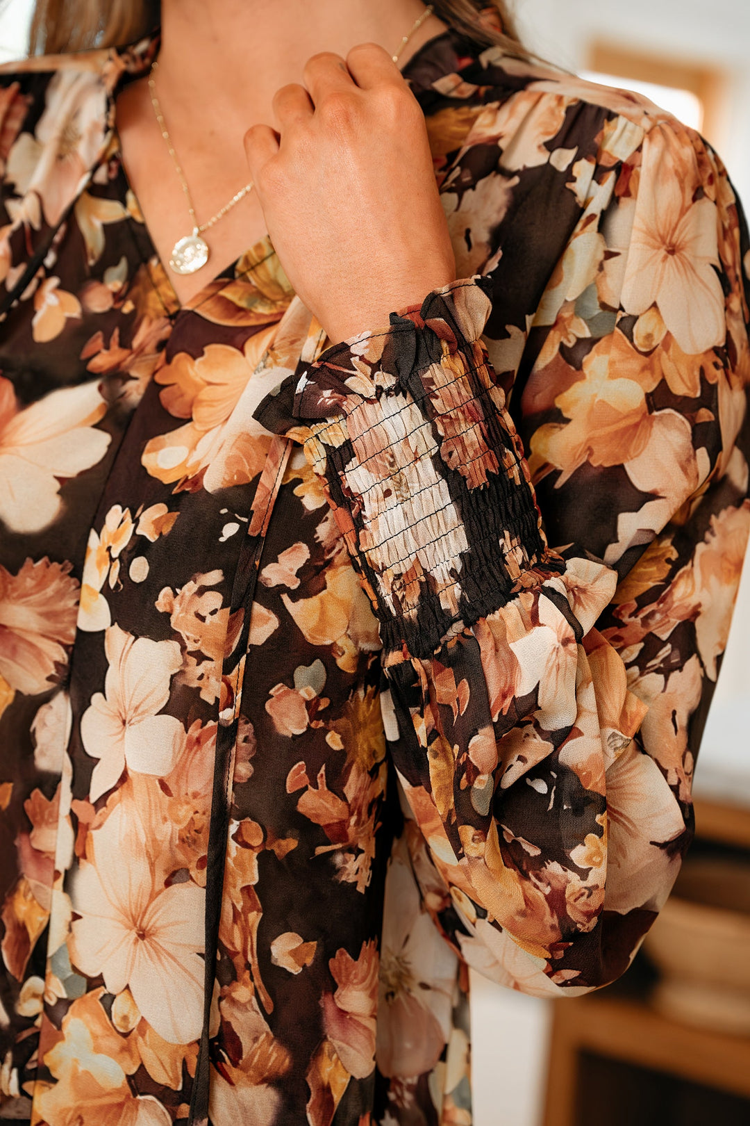 Cali Puff Sleeve Breezy Blouse