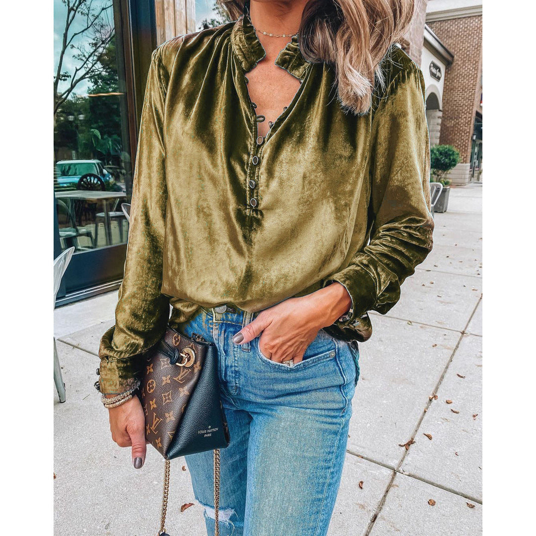 Solid Color Midi Dress | Relaxed Fit Women&